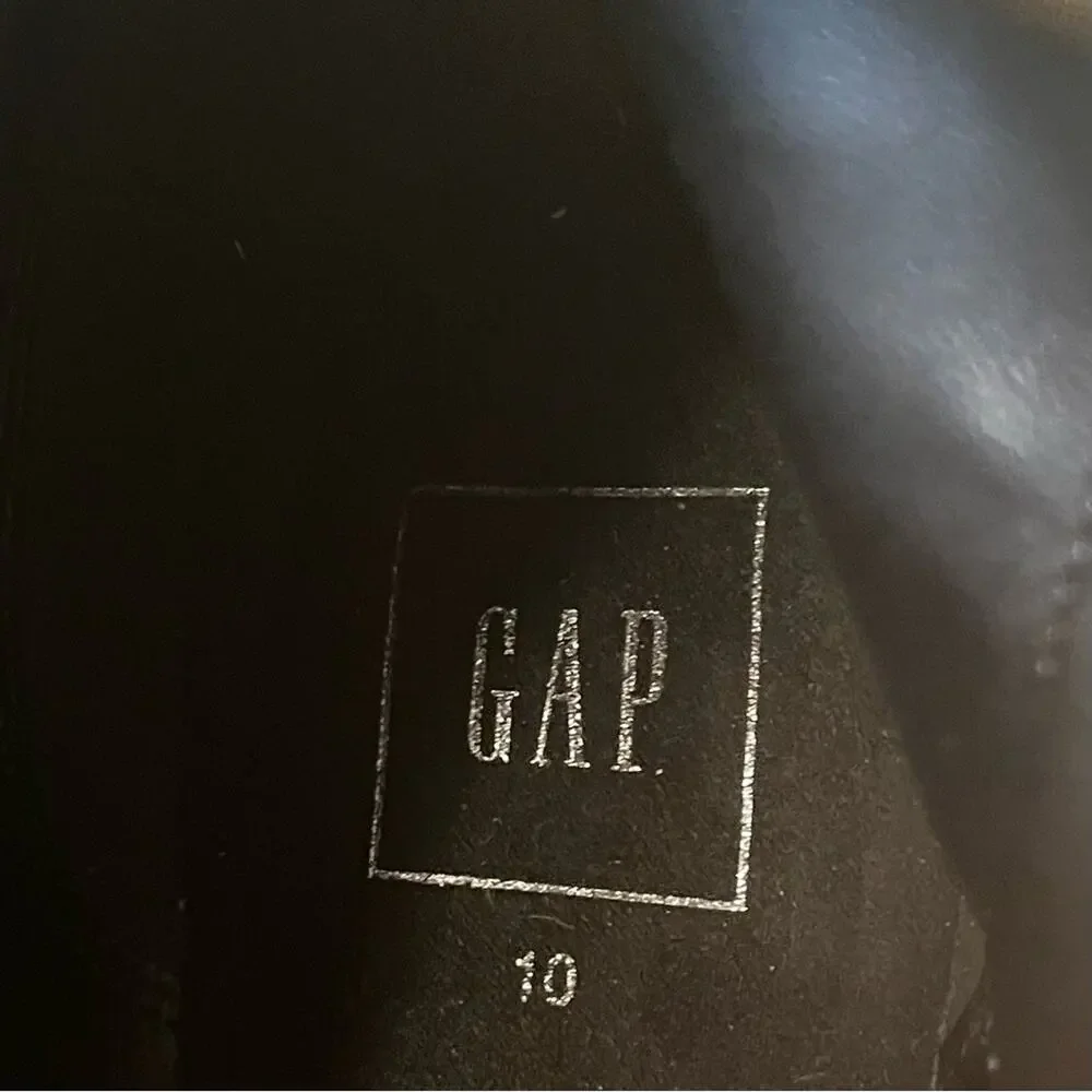 GAP Over the Knee Slouch Boots Faux Suede Block Heel Women’s Size 10 Black NWOT